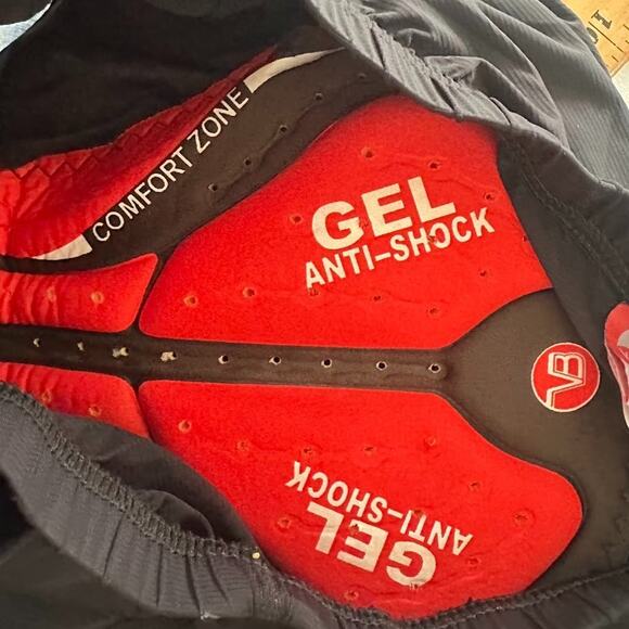 VEOBIKE Womens Black Cycling Bike Active Shorts Underwear Size XXL 2XL Padded 2" - Picture 9 of 10